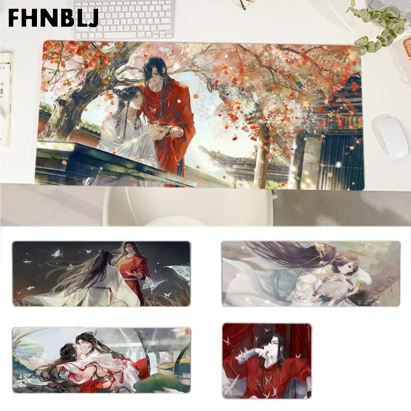 

FHNBLJ Tian Guan Ci Fu Anime Simple Design gamer play mats Mousepad for CSGO Game Player Desktop PC Computer Laptop