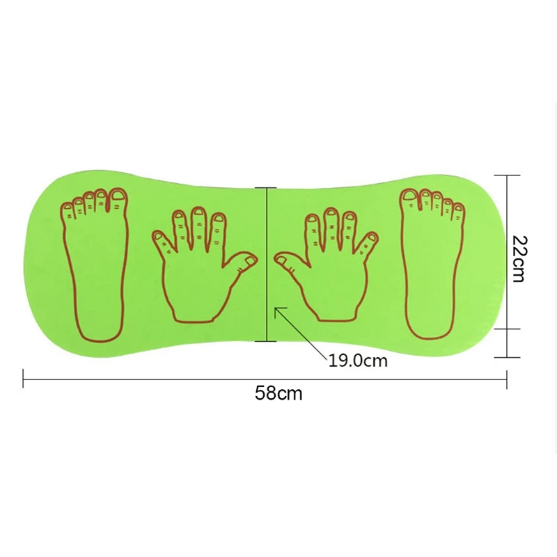 Outdoor Sports Sense Training Equipment Foam Hands And Feet Cooperation Board Game Toys For Children Gift 4Pcs/Set | Игрушки и хобби