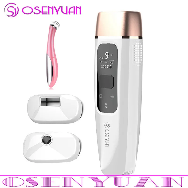 

Osenyuan 600000 Flash IPL Laser Hair Removal Epilator for Women ICE Cool Hair Remover Device for Body Legs Bikini Arm Armpits