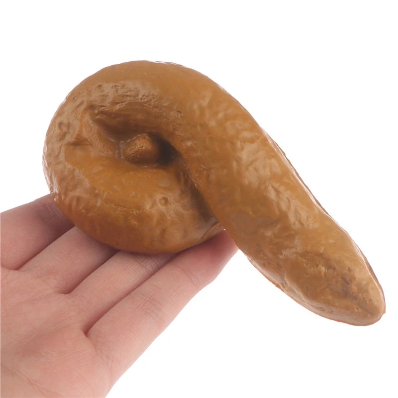 Gag-Funny Joke Tricky Toys Mischief Turd Gag Gift Realistic Shits Poop Fake Turd Classic Shit Funny Toys