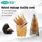 Массажная щетка Cofoe Guasha, Антистатическая расческа, Волшебная головка, Массажная щетка Guasha, акупунктурная Массажная расческа, массажные инструменты