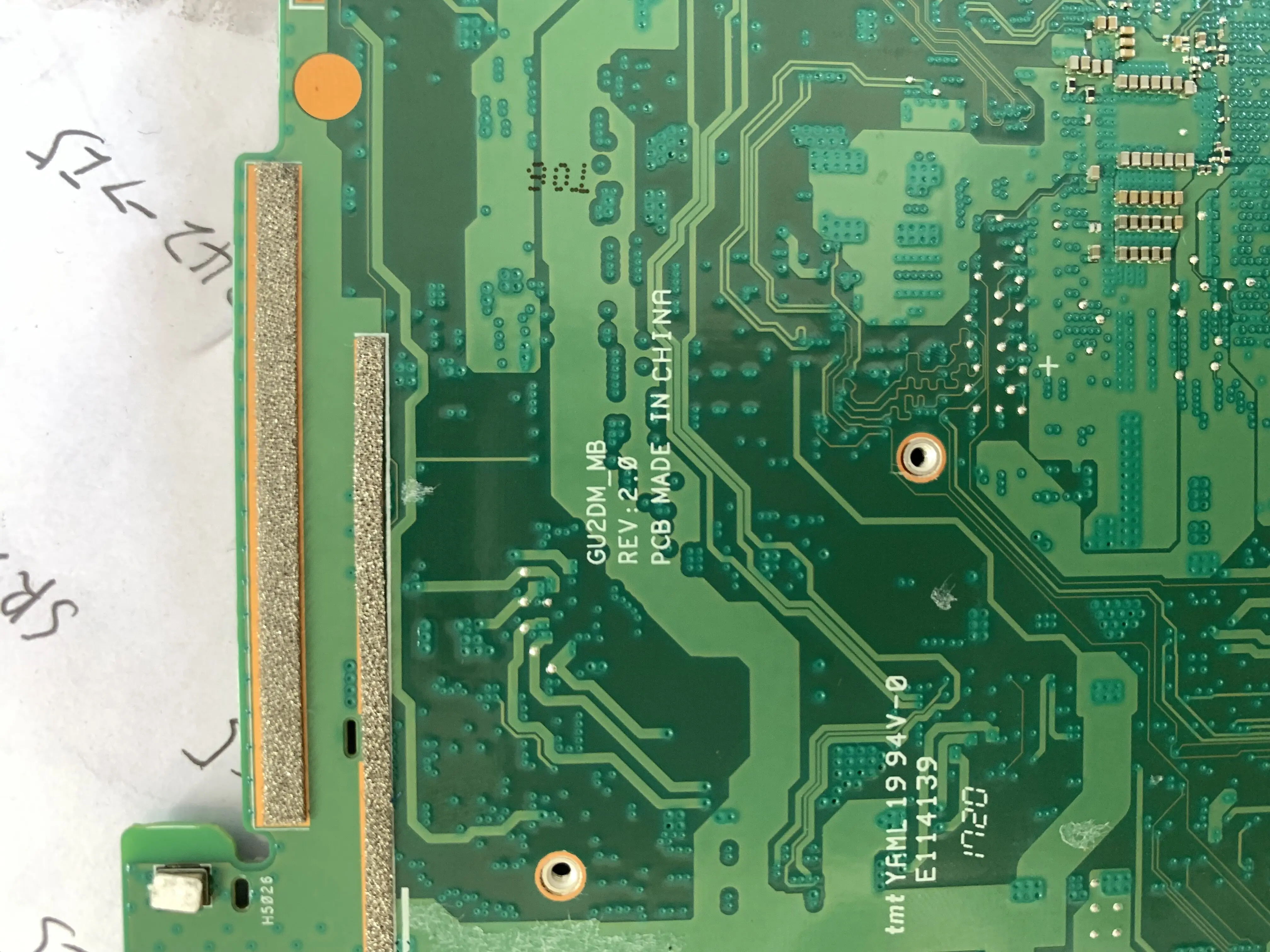 

KLKJ GU2DM-MB Laptop motherboard for Acer Switch5 SW512-52 original mainboard 8GB-RAM I3-7100U