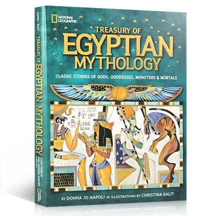 

Egyptian Mythology National Geographic Treasure Hardcover Full Color Children's Education Picture Book