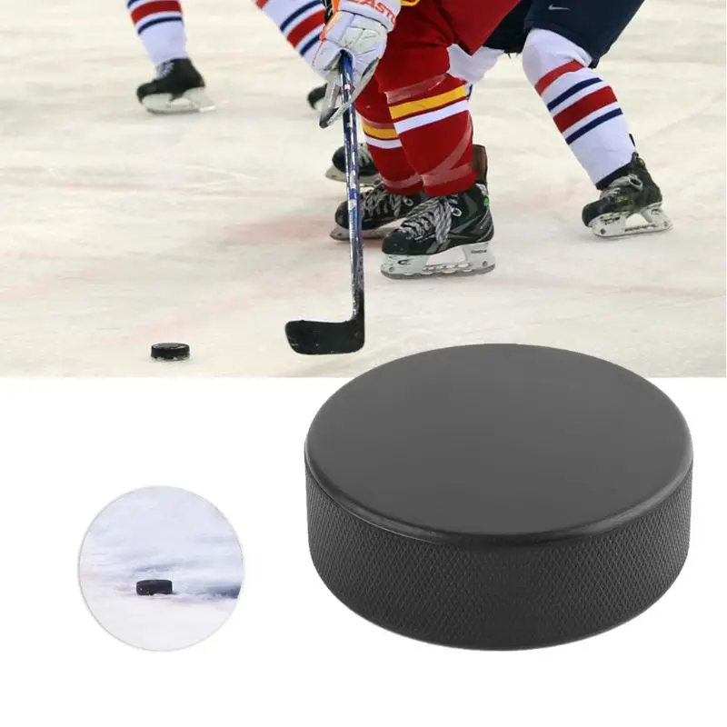 

Professional Sports Classic Black Ice Hockey Competition Training Rubber Puck