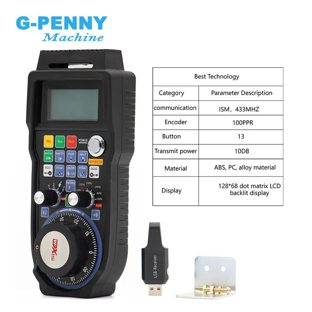 G-PENNYБесплатная доставка! NC Studio Подвеска MPG Маховик с ЧПУ Беспроводной тип 3-осевой