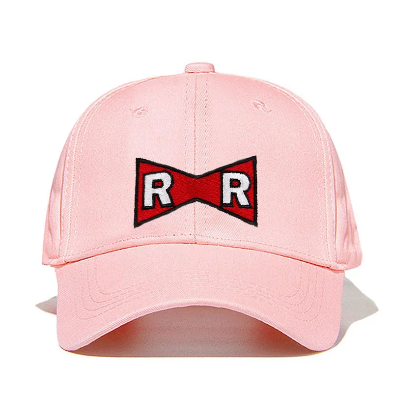 Baseball Cap Ball Dr.Gero Dad Hat 100% Cotton Red Ribbon Army Delicate Embroidery Snapback Caps No structure | Аксессуары для