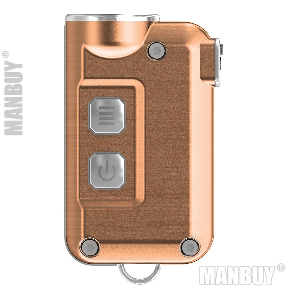 2021 новый NITECORE Тини CU USB кабель CREE XP-G2 S3 светодиодный Встроенный Батарея ключа