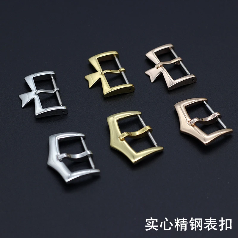 

Watchband Metal Buckle Clasp For Vacheron VC Stainless Steel Watch Clasp Constantin PP Patek Pin Watchband Buckles Philippe 18MM