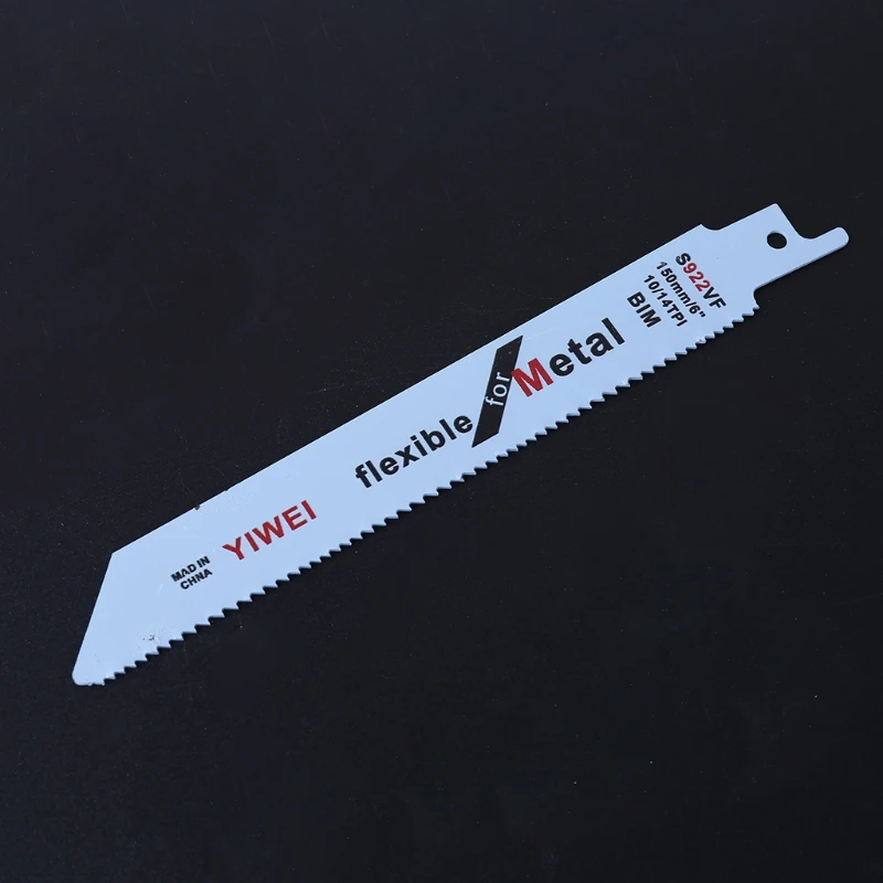 

10pcs BIM Manganese Steel Reciprocating Sabre Saw Blades for Cutting Metal Wood 11UA