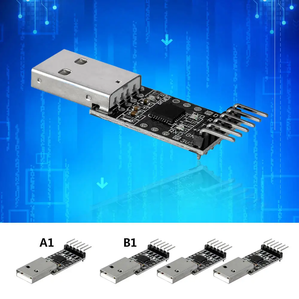 

CP2102 Module USB To TTL USB To Serial Port UART 6Pin Serial Converter STC Replace FT232 Module