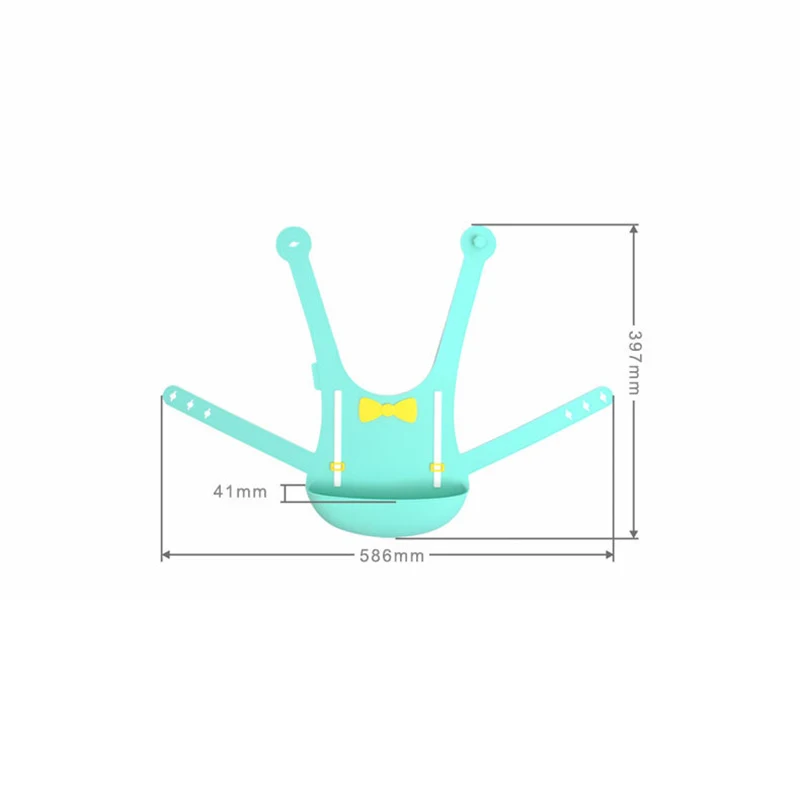 

Children Silicone Bibs Infant Feeding Baby Kids Waterproof Adjustable Strap Bib Baby Leak-proof Rice Pocket