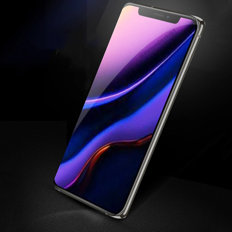 Полное покрытие закаленное стекло протектор экрана для iPhone Xi 11 Max 9H на телефон