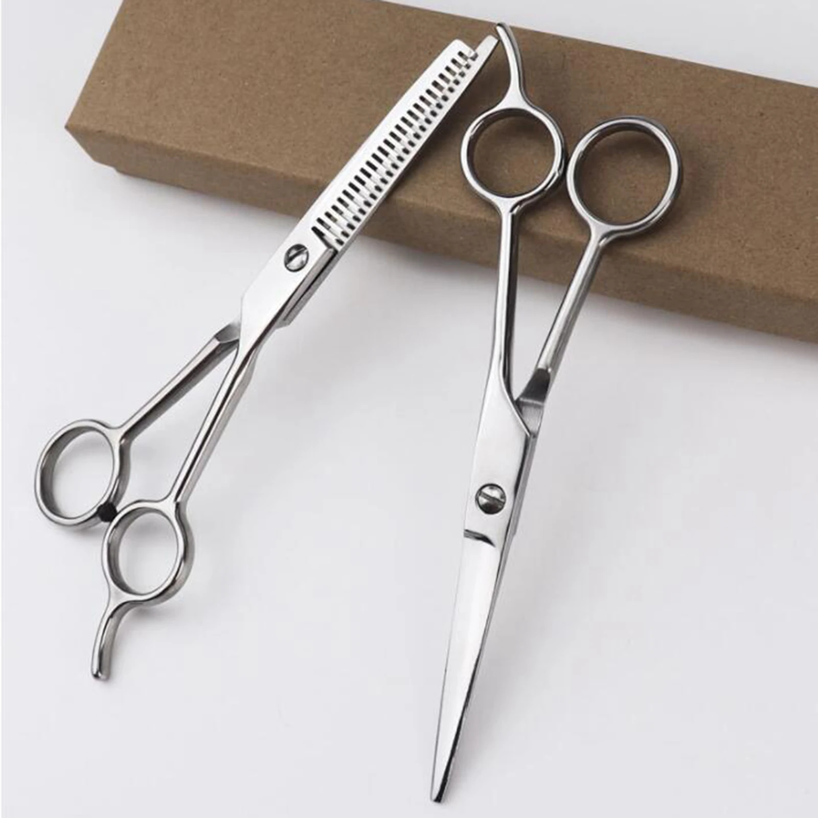

Professional 6.5" Salon Hair Cutting Scissors Barber Shears Thinning Set
