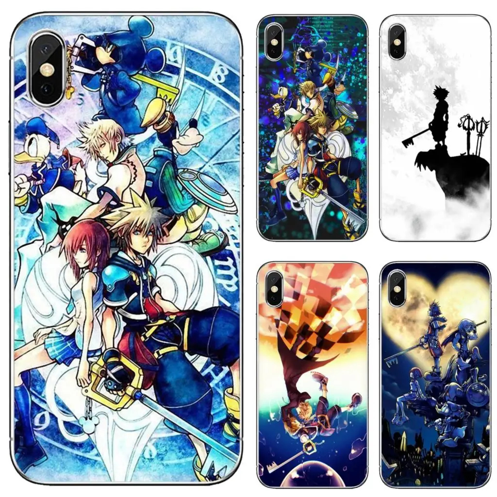 

Cover Anime-Kingdom-Hearts-Stained-Glass-comic For iPod Touch iPhone 10 11 12 Pro 4S 5S SE 5C 6 6S 7 8 X XR XS Plus Max 2020