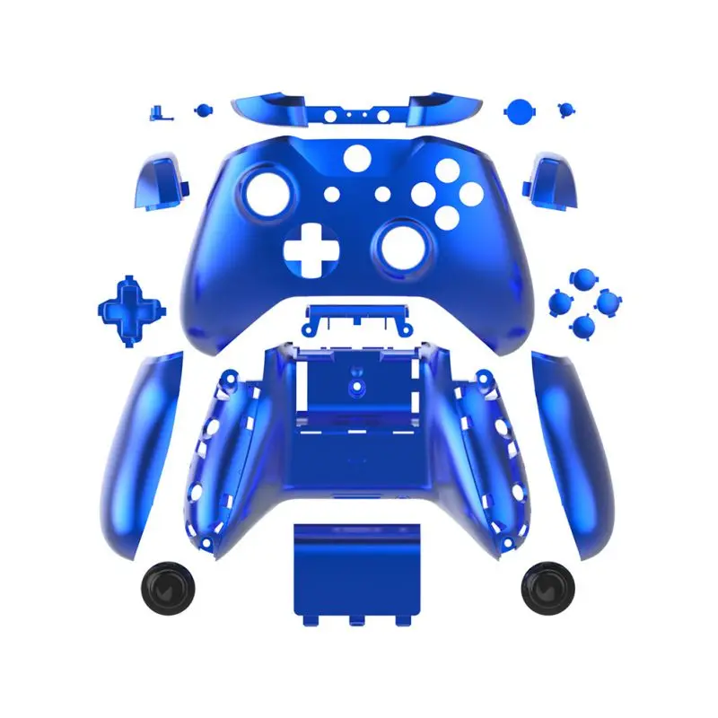 eshowee for xbox one slim controller cases plating replacement housing shell case full set cover for microsoft xbox one hot sale free global shipping