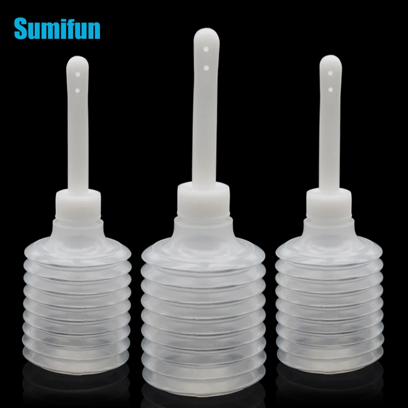 Sumifun 2 шт. ирригатор для влагалища Douche Ректальный шприц одноразовый уход женский