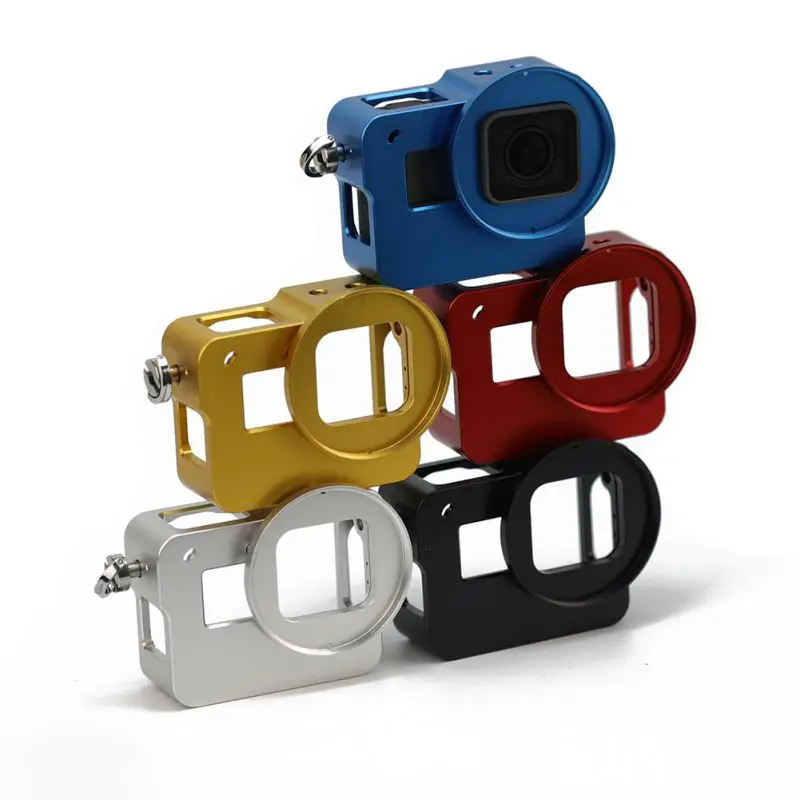 Чехол для Gopro Hero 7 6 5 Экшн-камера Go Pro 5 защитный чехол для GoPro Аксессуар корпус из алюминиевого сплава для GoPro HERO 5 6