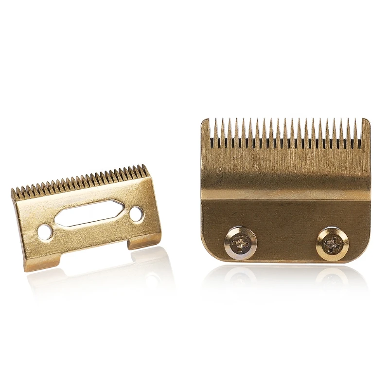 

Профессиональный Набор сменных лезвий с 2 отверстиями, керамическая движущаяся Беспроводная Машинка для стрижки волос, триммер, бритвенная...