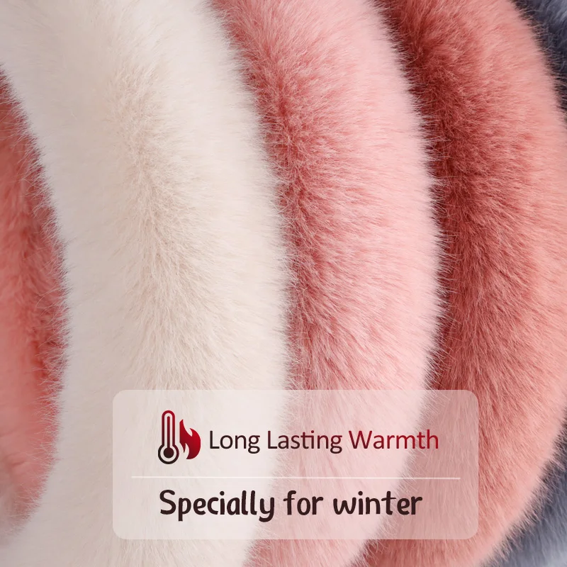 Karcle длинный плюшевый чехол для руля из микрофибры нечеткая фотозащита зимние