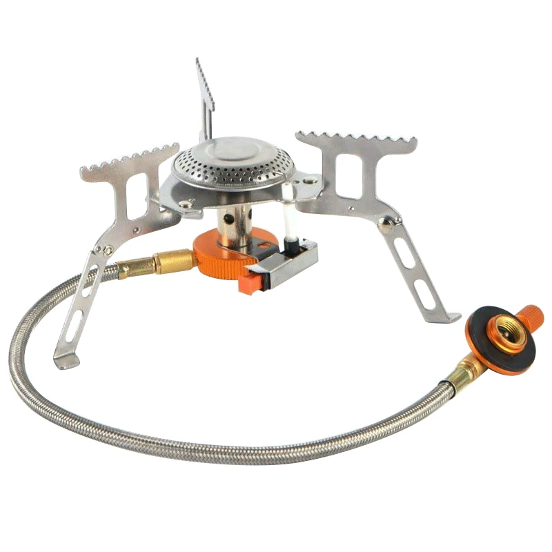 

ELOS-складной мини кемпинг газовая плита легкая газовая горелка небольшая альпинизма Пешие прогулки Мини плита на пропане