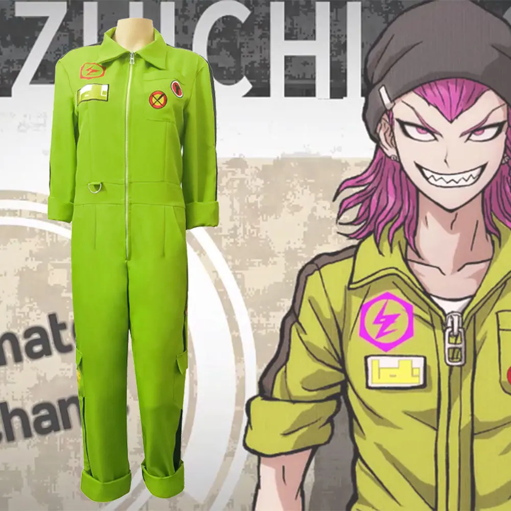 

Костюм Kazuichi Souda Комбинезоны для косплея Danganronpa 2 боди для взрослых унисекс костюмы на Хэллоуин Карнавал вечевечерние аниме