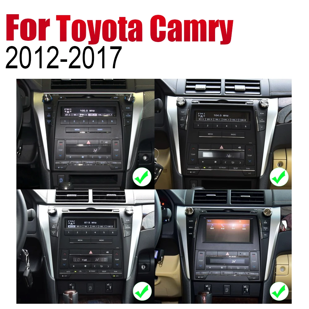 Автомагнитола ZaiXi 2 Din Android для Toyota Camry 2015 2017 GPS навигация BT Wi Fi карта мультимедийная