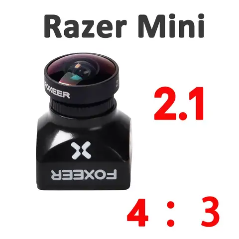 Foxeer Razer Mini / Razer Micro/ Razer NANO 1200TVL PAL/NTSC переключаемая камера 4:3 16:9 FPV для гоночного дрона FPV обновленная версия