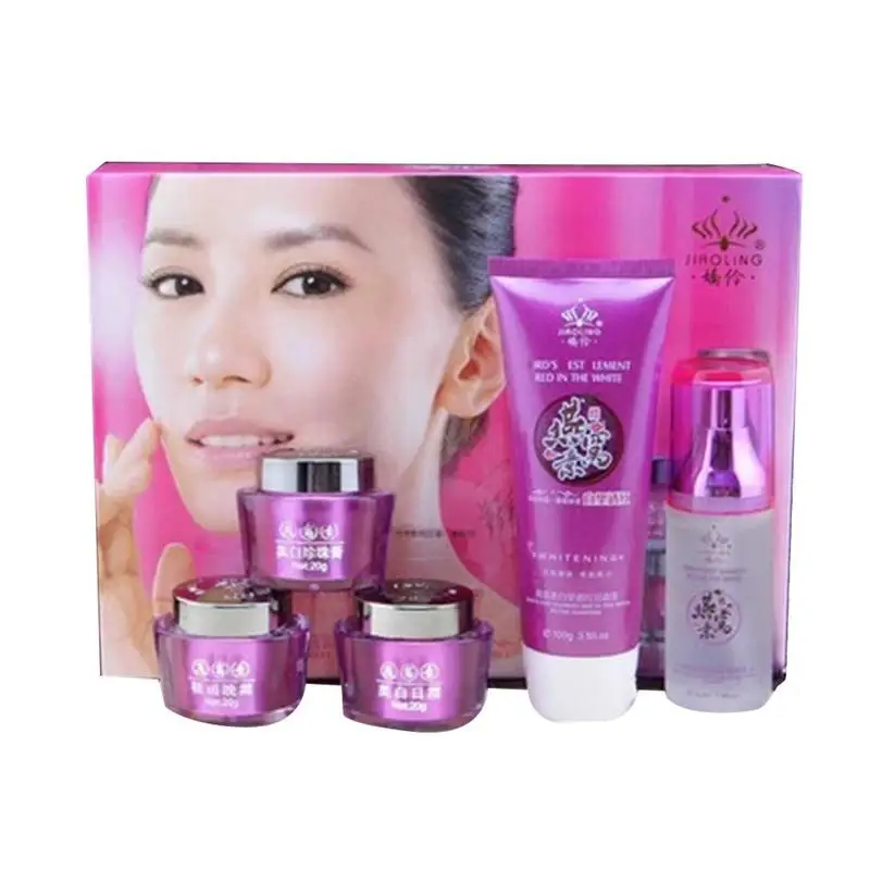 

Skin Care Set 5pcs Face Moisturizing Brightening Skin Care Product Repairing Spot Cream for Girls