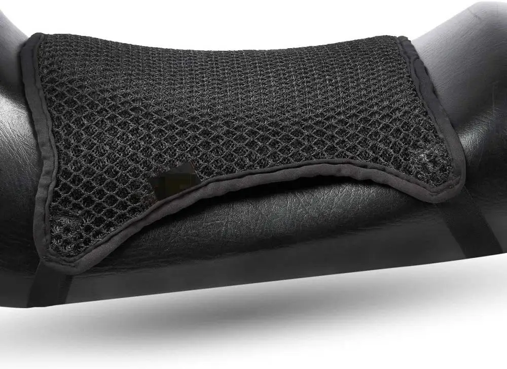 

Motorcycle Breathable Cool Sunproof Seat Cushion Cover Heat Insulation Mounting Air Pad Motorbike Seat Protection Seat Covers L