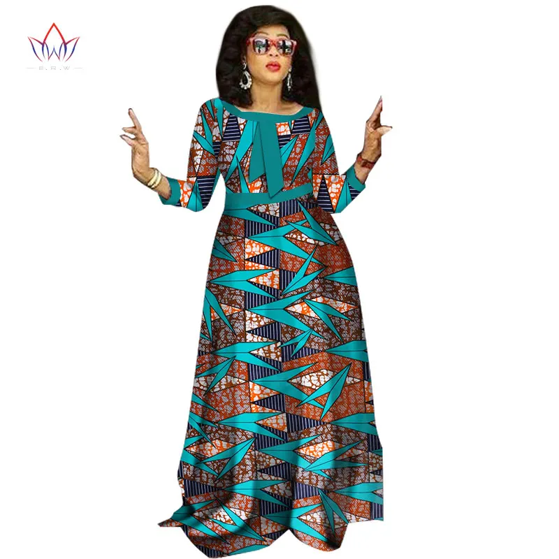 2017 г. в африканском стиле платья для Дамская Мода Дизайн Дашики женщин Базен Riche О