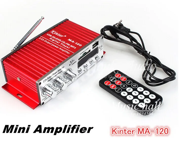 

Оптовая продажа 50 шт./лот MA-120 цифровой MP3/USB/SD-карта/FM стерео FM радио незначительные преимущества мини стерео аудио усилитель