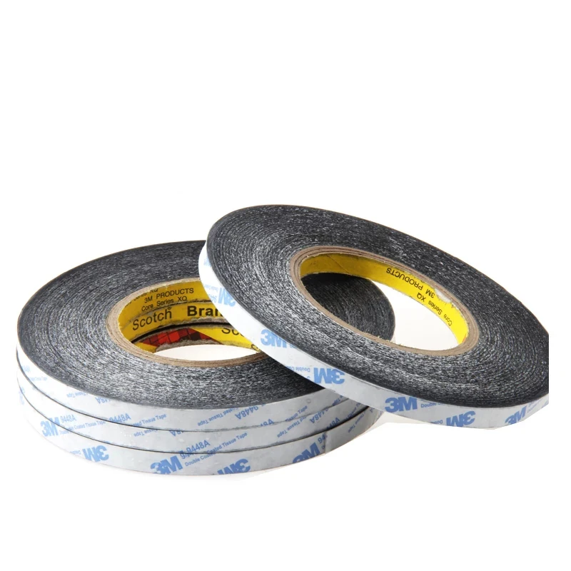 

5pcs 50M/Roll 2/3/4/5/6mm Double Sided Tape 3M Adhesive Tape for Phone LCD Pannel Display Screen Repair