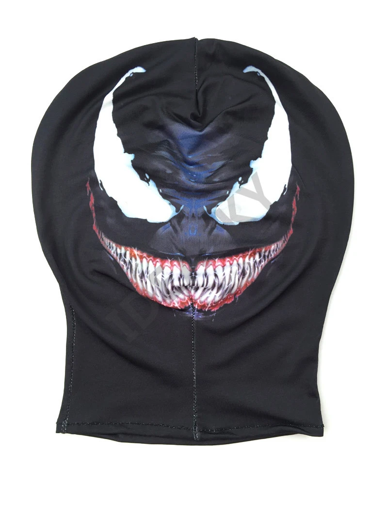 Мужской костюм Человека паука Venom Symbiote Человек паук фильм Веном черный зентай