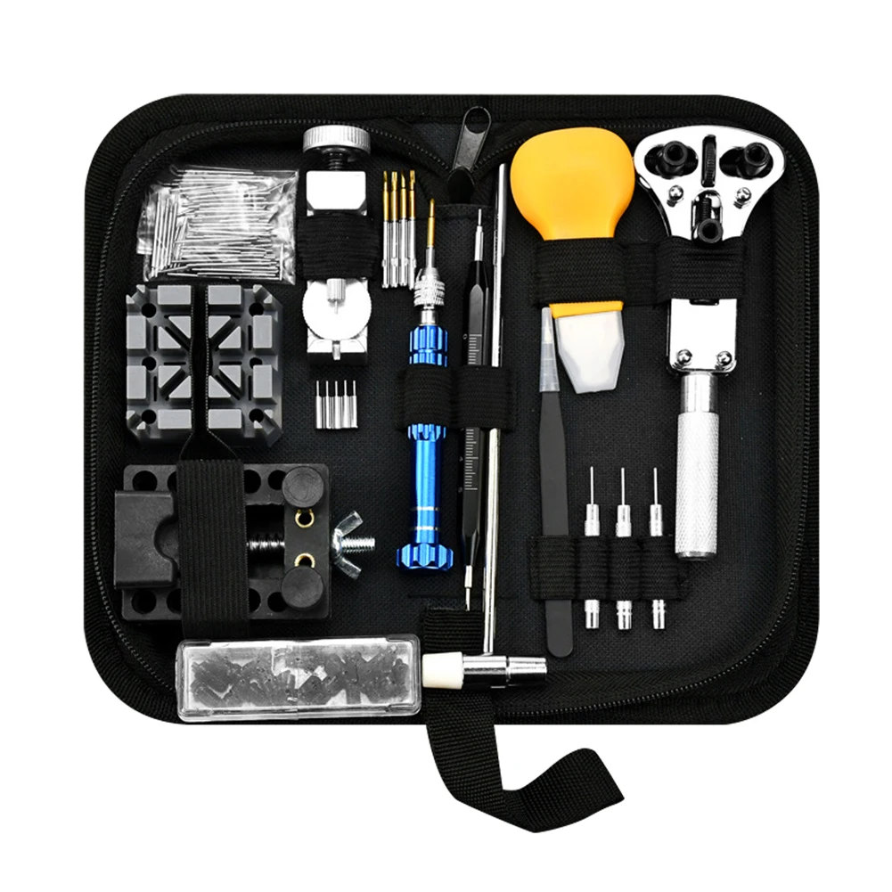 

149pcs Watch Repair Tools Kit Watch Opener Remover Case Spring Bar Link Pin Pry Screwdriver Clock Watch Tools Watchmaker Parts