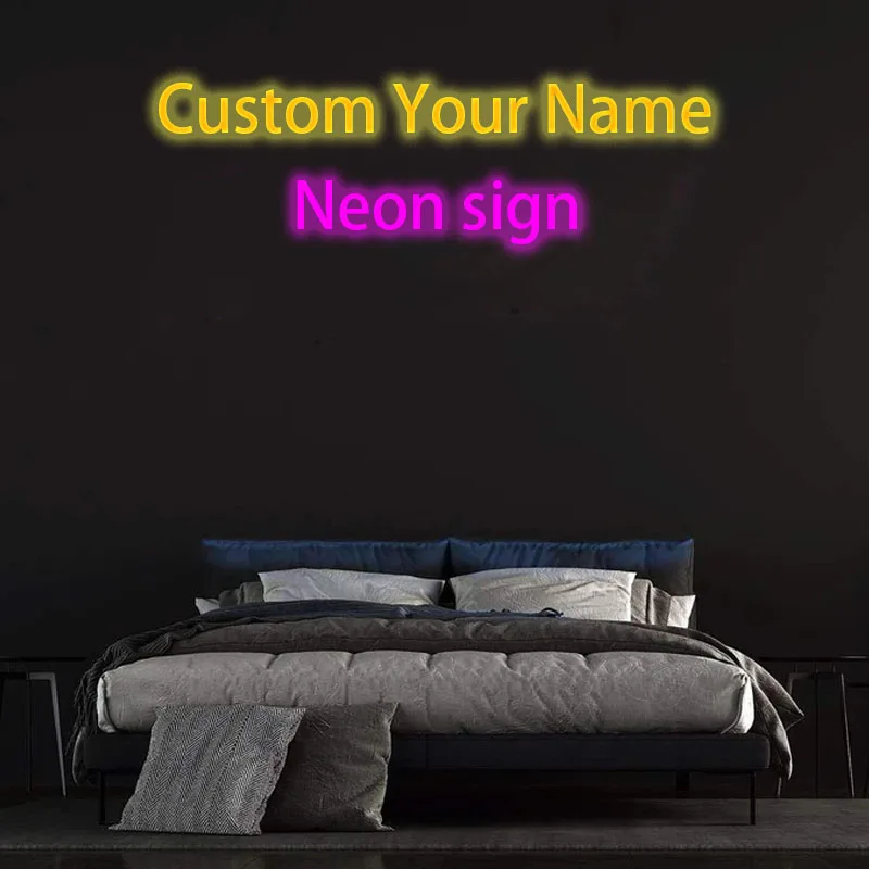 

Custom Your Name for kids Bedroom Wall Decoration Led Neon Lights Sign For Room Bedroom Decor Wall Decoration