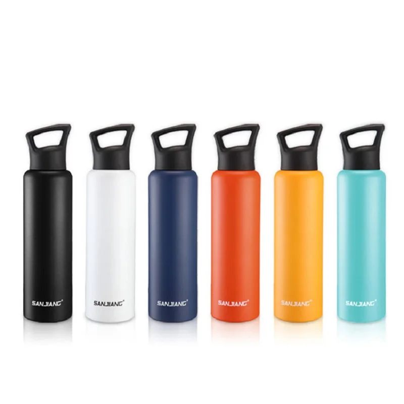 

750ml Water Bottle Insulated Cup Vacuum Insulated Bottle Stainless Steel Climbing Cup Travel Sport Creativ Water Cup Gift