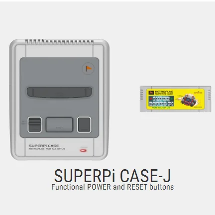 Чехол Retroflag SUPERPi с Классический usb-контроллер Deluxe Edition-J, набор