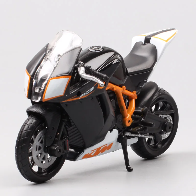1:18 Масштаб Мини bburago KTM 1190 RC8 R спортивный велосипед литья под давлением модель игрушки superbike транспортные средства Мотоцикл цикл детский хобби сувенир