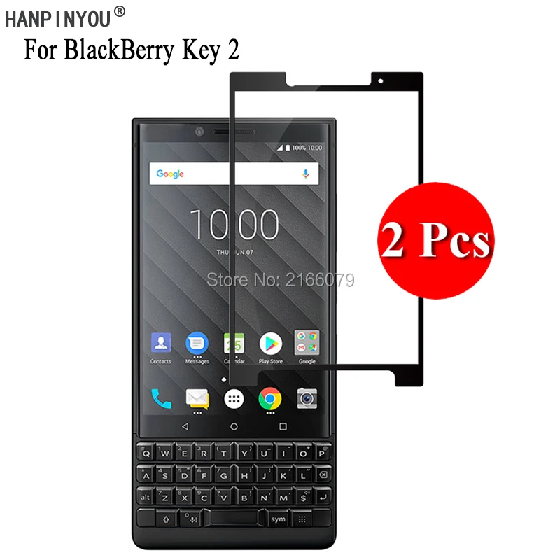 2 шт./лот для BlackBerry Key Two Key2 KEYtwo / Athena 4 5 &quotПолное покрытие защита экрана закаленное