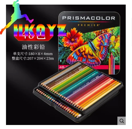 

USA 48 color skin color Sanford drawing pencil oily pencil portrait Sanford Prismacolor oil pencil