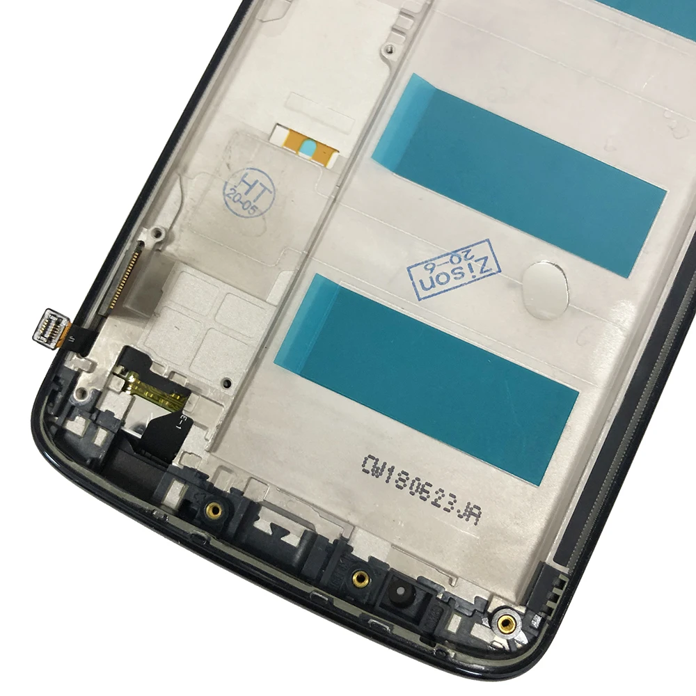 Pantalla LCD con marco para m&oacute;vil, montaje de digitalizador de pantalla t&aacute;ctil de 5,93 pulgadas para Motorola G6 Plus, Moto G6Plus, XT1926-4