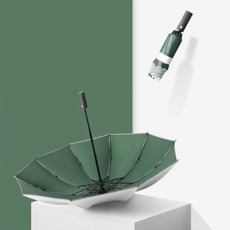 

Folding Automatic Umbrella Rain Women Male Auto Luxury Big Windproof Umbrellas For Men Rain