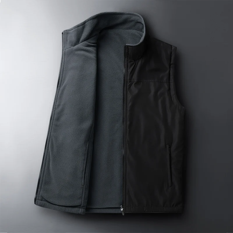 

Mens Jacket Sleeveless Vest Soft Vests Casual Coats Male Cotton Vest Men's Vest Men Thicken Waistcoat 8XL Men Elderly Clothing