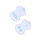 2 шт.лот электродные подушечки, патчи для акупунктурной терапии, массажер для тела, электрический стимулятор мышц, массажный патч для похудения