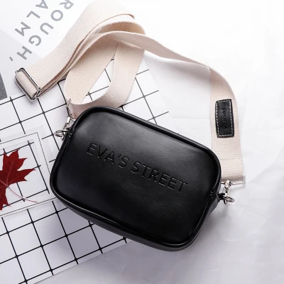 

Brand Designer Leather Women Bag Ladies Shoulder Messenger Bags Handbag Letter Flap Simple Fashion Females Crossbody Bag