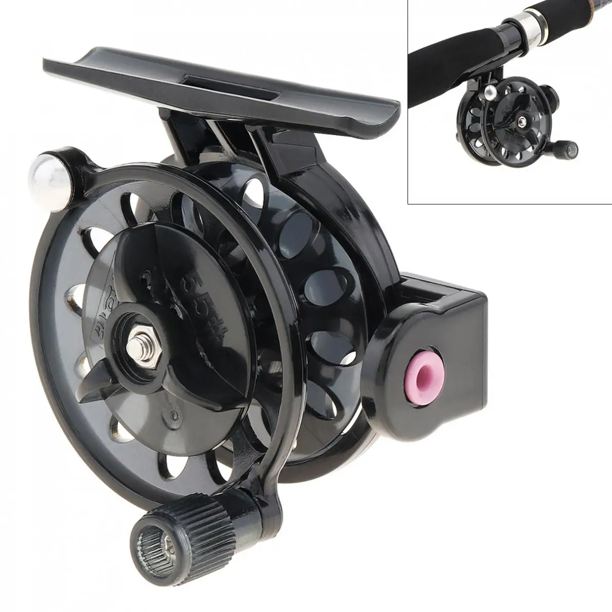 

1:1 High Quality Private Reels Portable Mini Fishing Reel Carp Winter Ice Fishing Reel Spool Outdoor Fish Tackle Gear