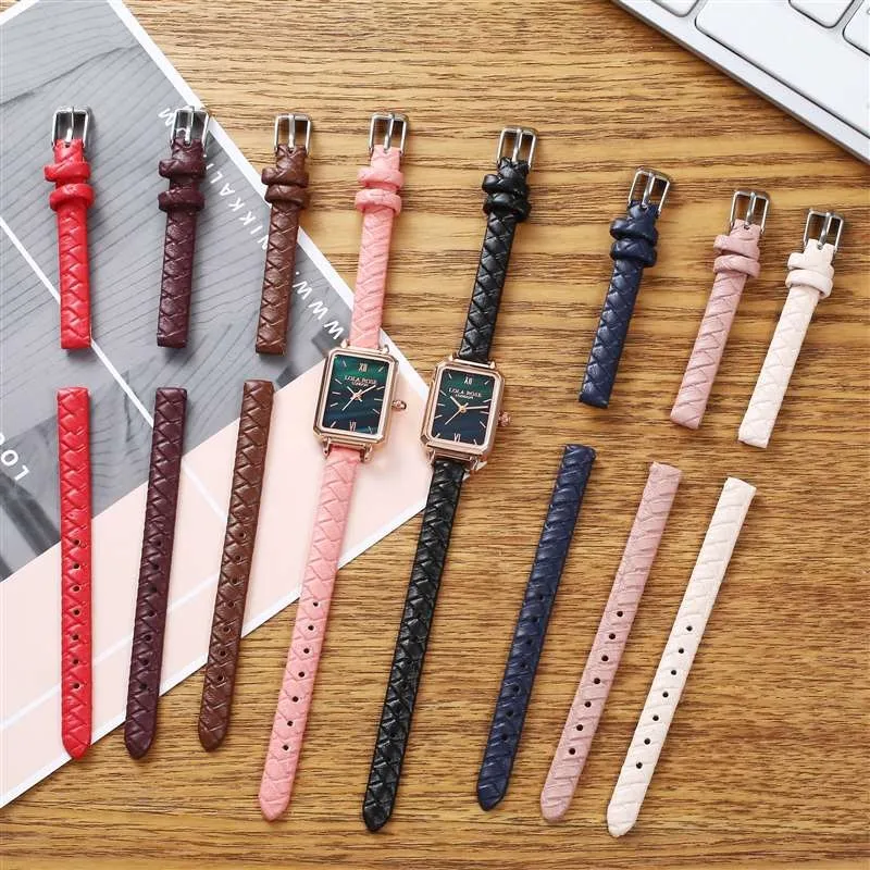 Soft Woven Pattern Watch Band 8mm 10mm 12mm 14mm 16mm 18mm 20mm 22mm 24mm Replacement Milanese Watch Strap High Quality