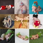 Вязаный костюм ручной работы для мальчиков и девочек