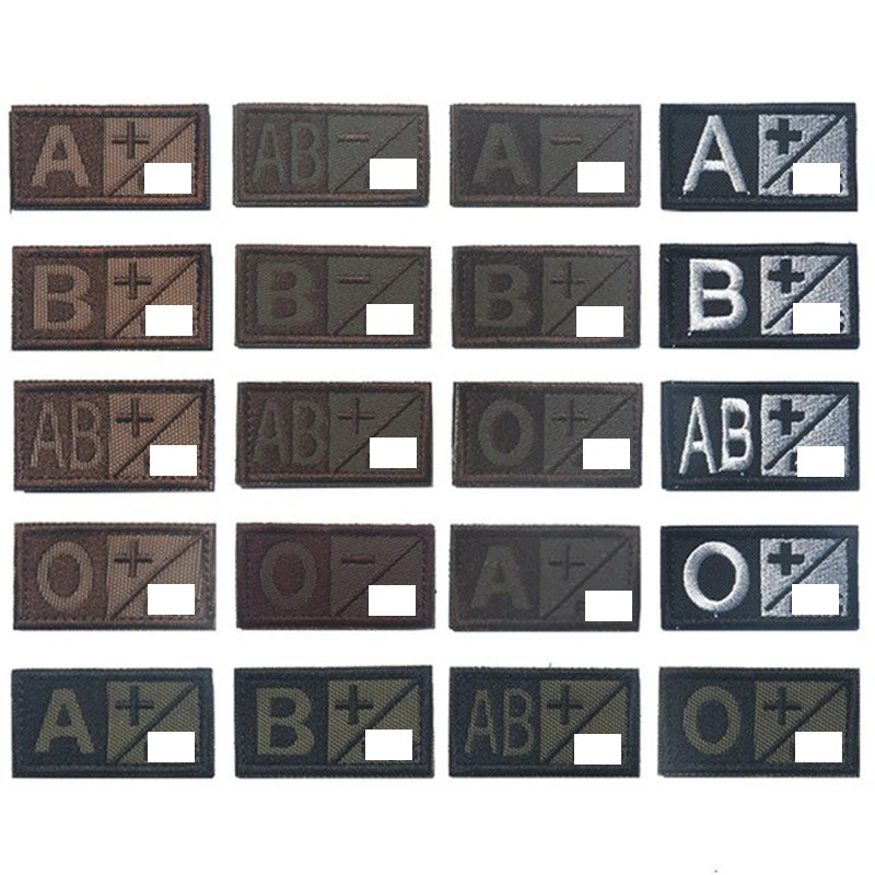 Категории A B AB O поз. Нег. +-SWAT куртка армии Военная Униформа крови Тип группа патч