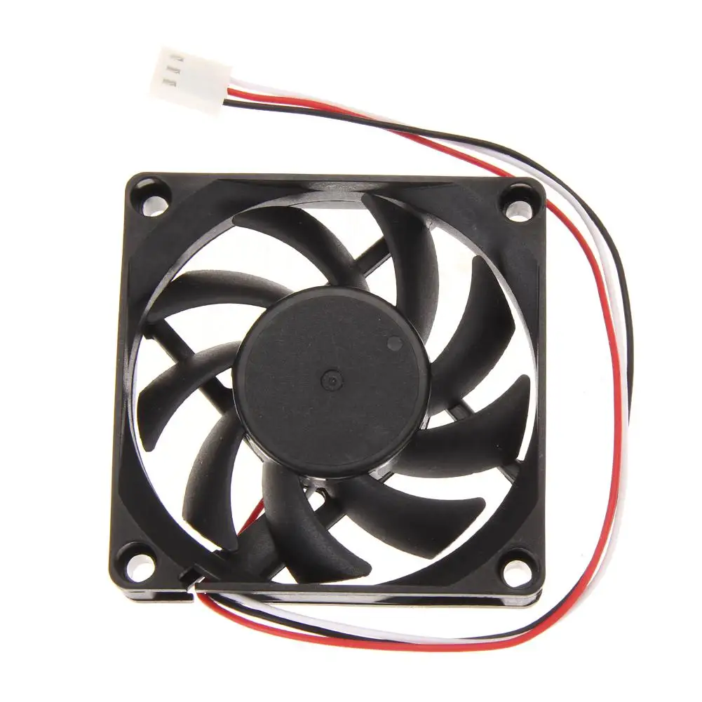 Портативный кулер Molex для ПК Бесщеточный Охлаждающий вентилятор ЦП 3 контакта 12 В